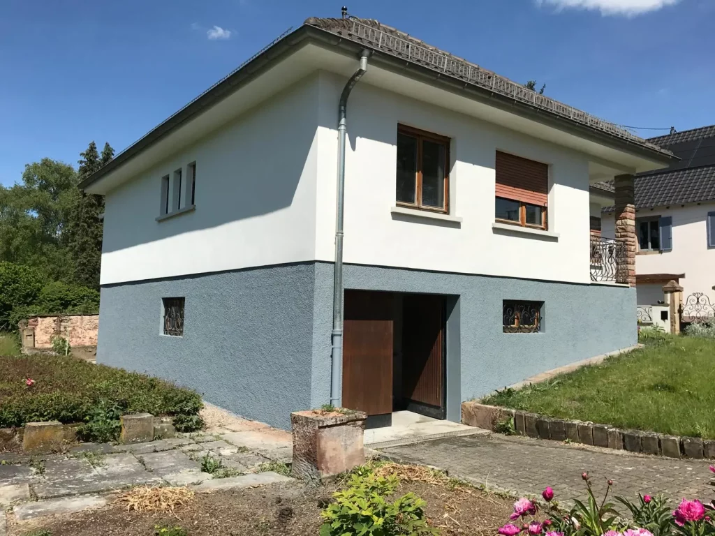 Ravalement de façade à Wiwersheim - Fabbi Renov - Entreprise de toiture